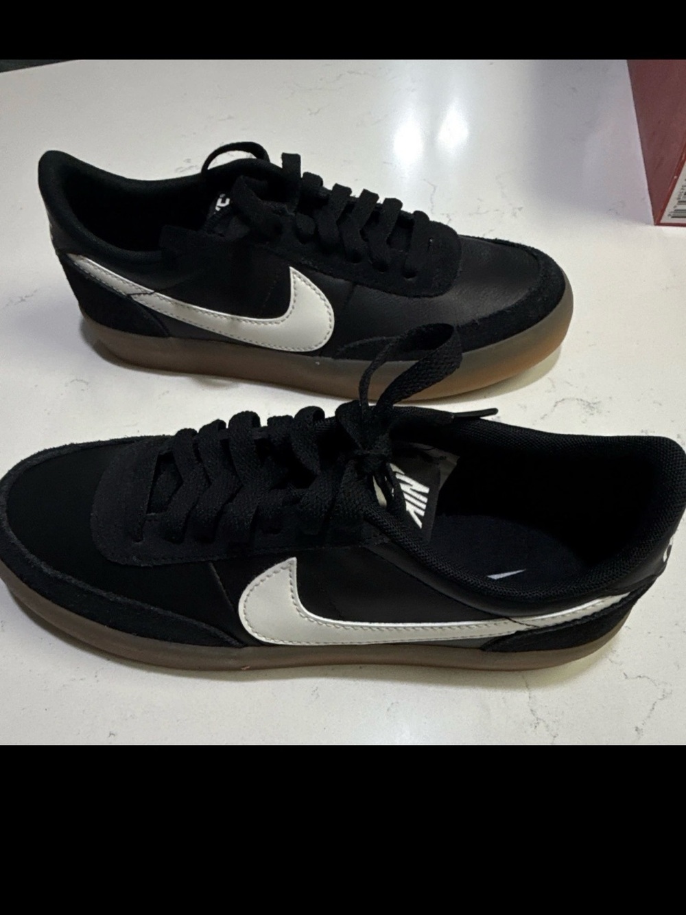 Nike Killshot 2 Black Sail Gum Sneakers Womens Size 6 Mens 4.5 FZ5630-001